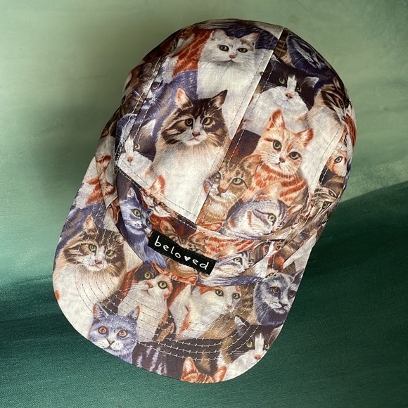 Cat Baseball Cap Hat plus Lamb Chop Cat Toy - Picture 2 of 15